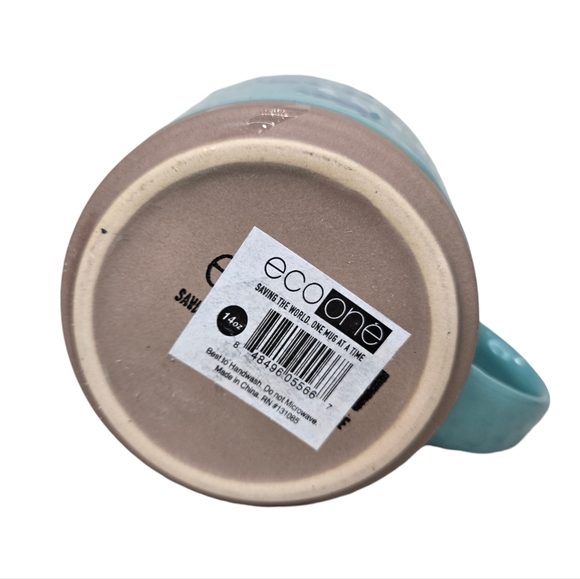 Eco One Girls Support Girls Aqua Coffee Mug - Picture 6 of 6